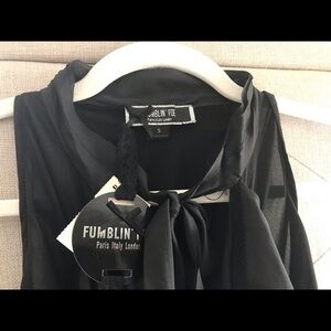 Fumblin' Foe Black Women's Top